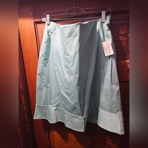 NWT Envision Avenue Light Blue A-Line Skirt
